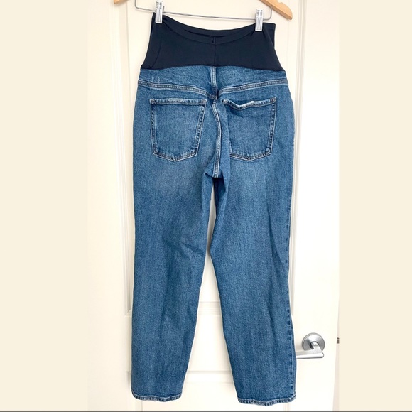 👗2/$25👗 Old Navy Maternity Full-panel Straight Jeans - Picture 4 of 7